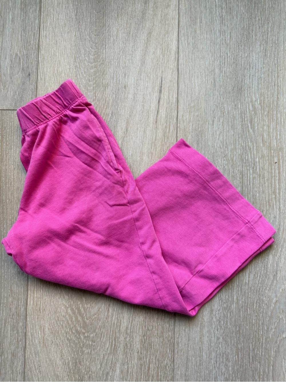 Zara Bright Pink Elastic-Waist Kids Bottoms